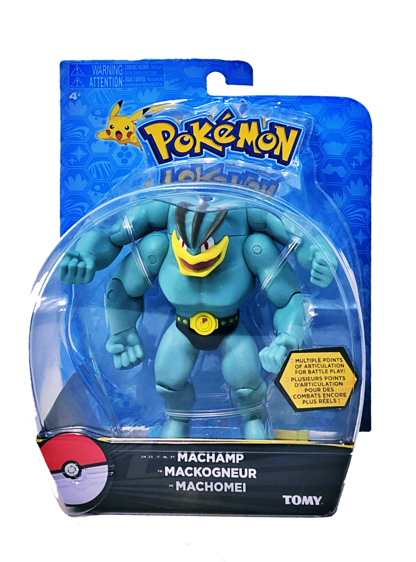 Toy Machamp Juguete Pokémon Machamp (Tomy)