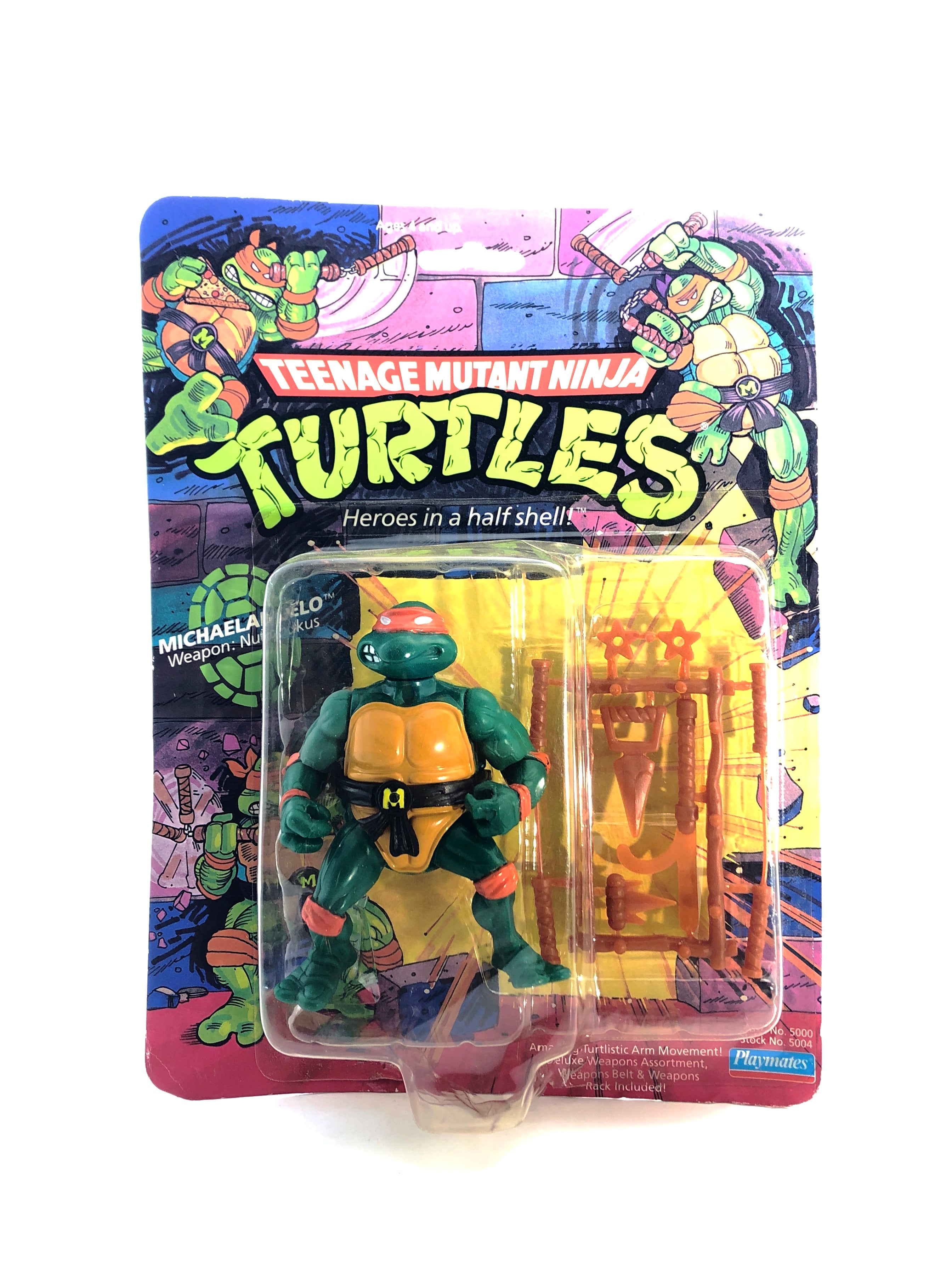 Teenage Mutant Ninja Turtles Michelangelo (Playmates, 1988)