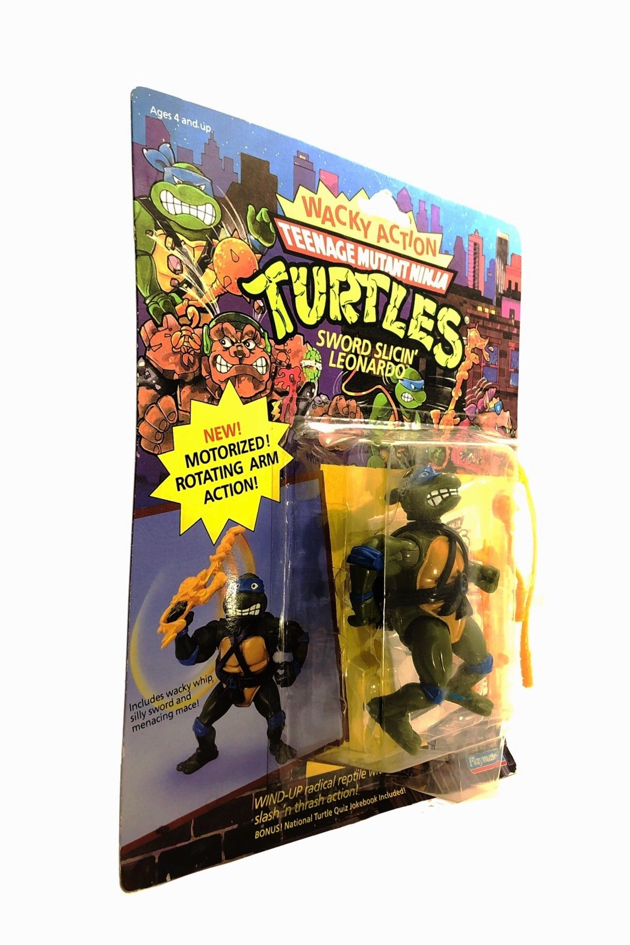 Teenage Mutant Ninja Turtles Sword Slicin' Leonardo (Playmates, 1990)