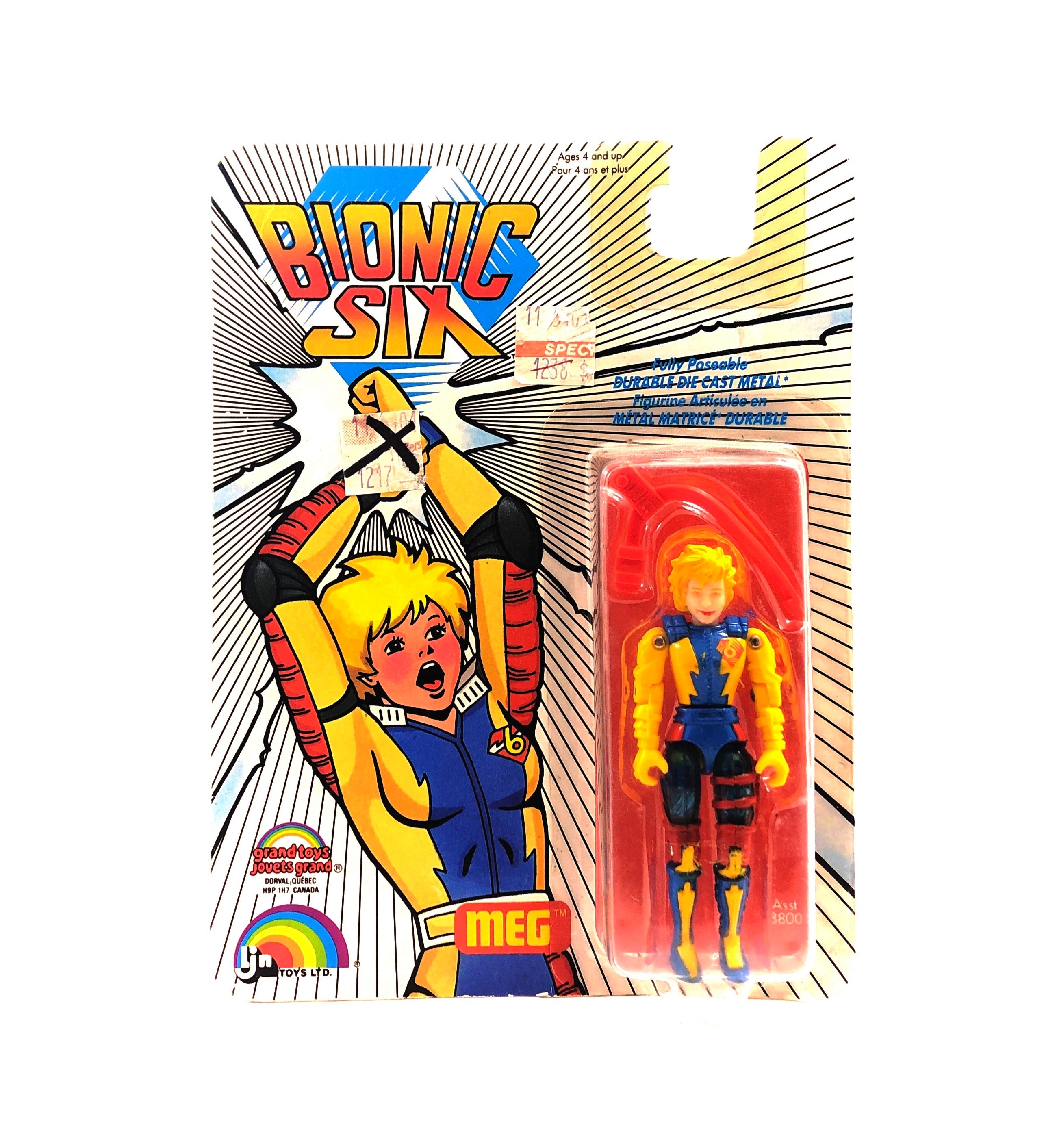 Bionic Six Meg (LJN, 1986)