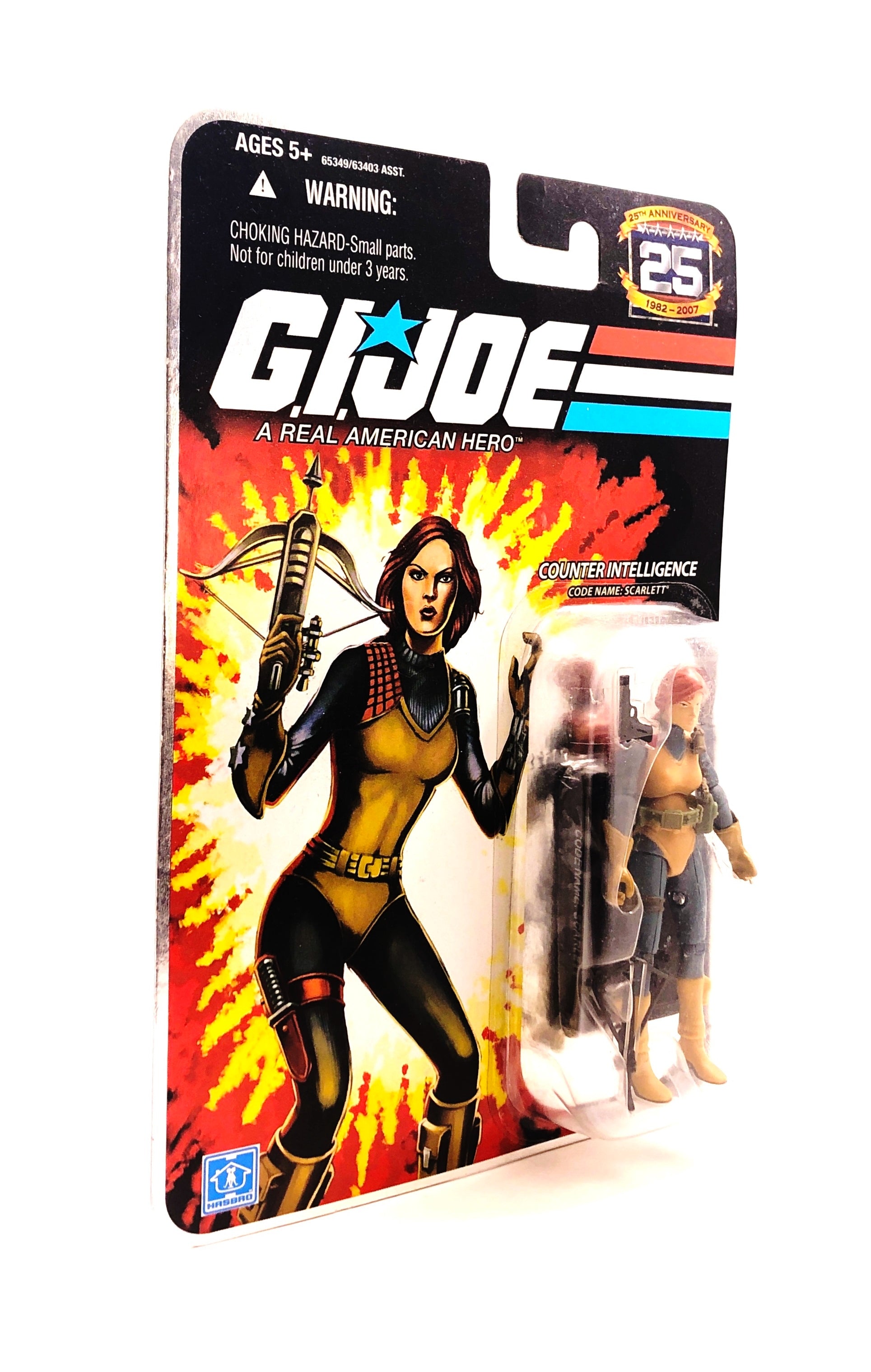 G.I. Joe Scarlett 25th Anniversary | Hasbro, 2007