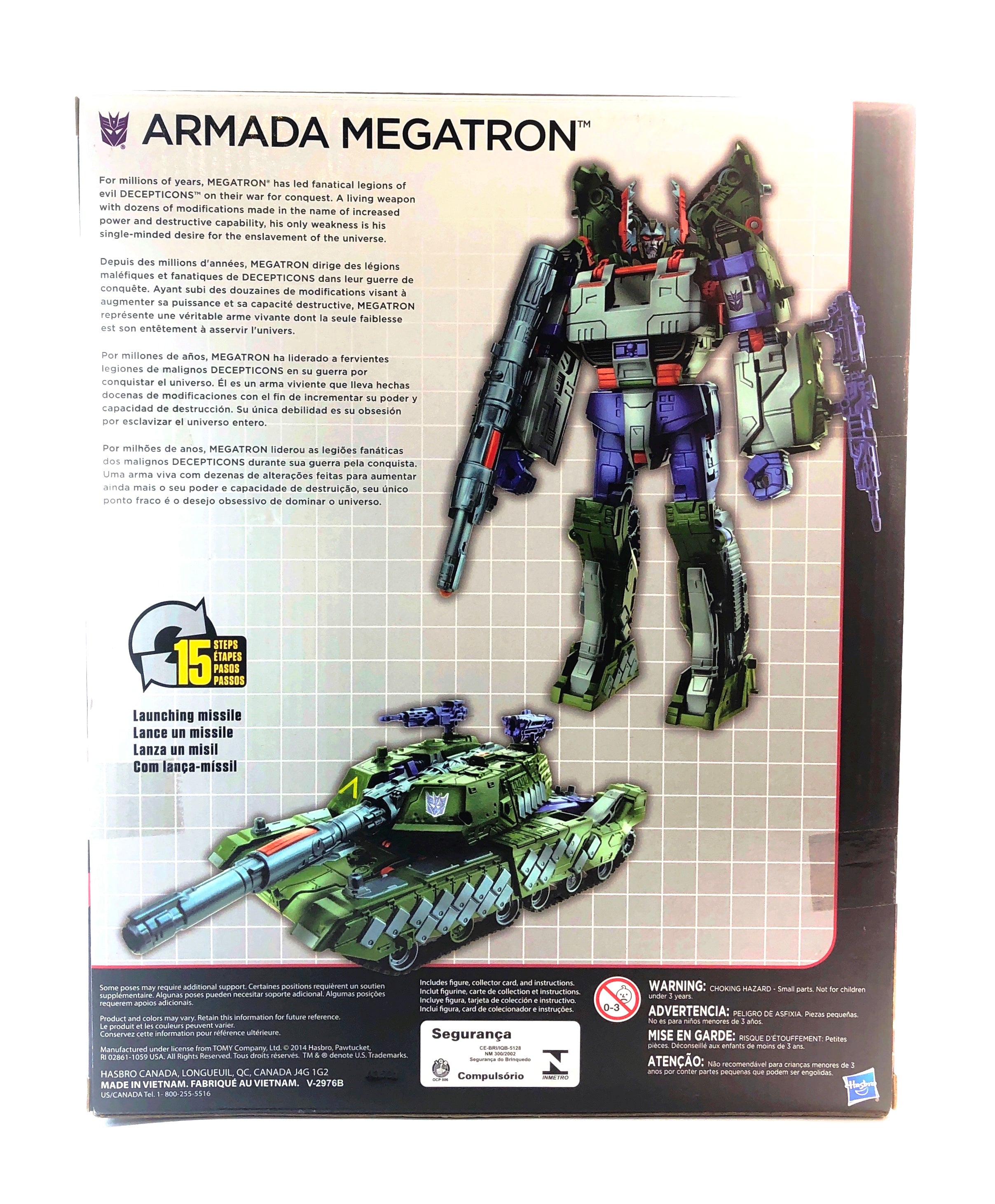 Transformers Combiner Wars: Leaderclass Armada Megatron-4