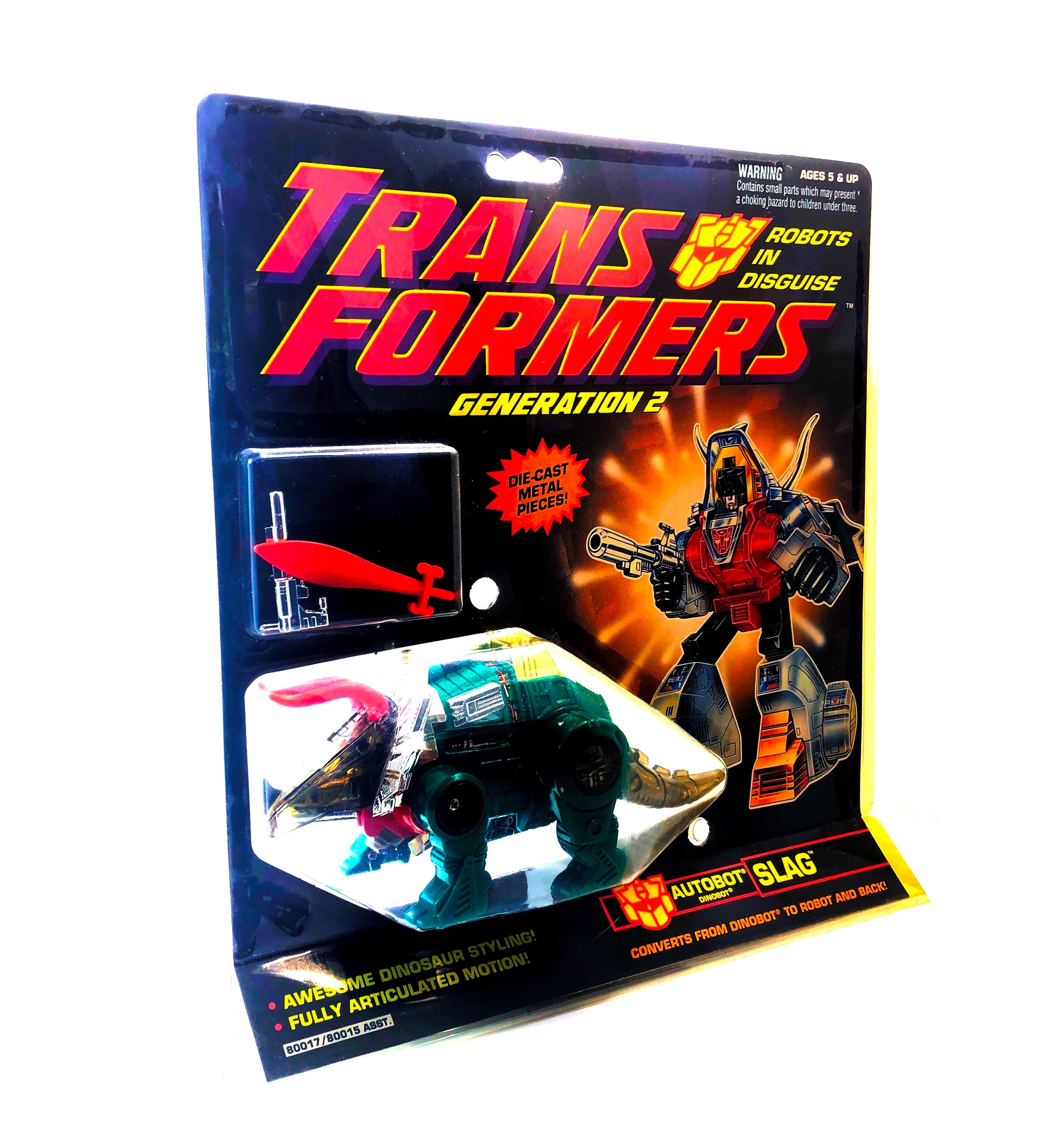 Transfomers G2: Slag (Green) (Hasbro, 1992) - 0