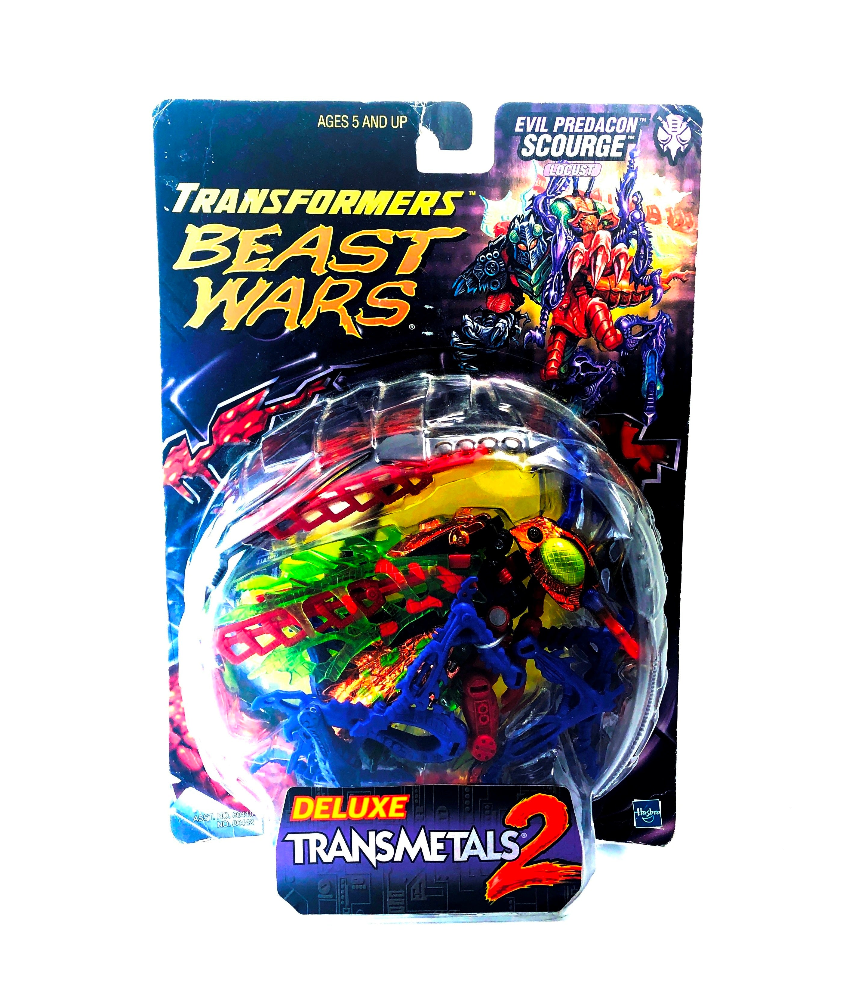 Transformers Beast Wars Transmetals 2 | Scourge | Hasbro, 1999-7