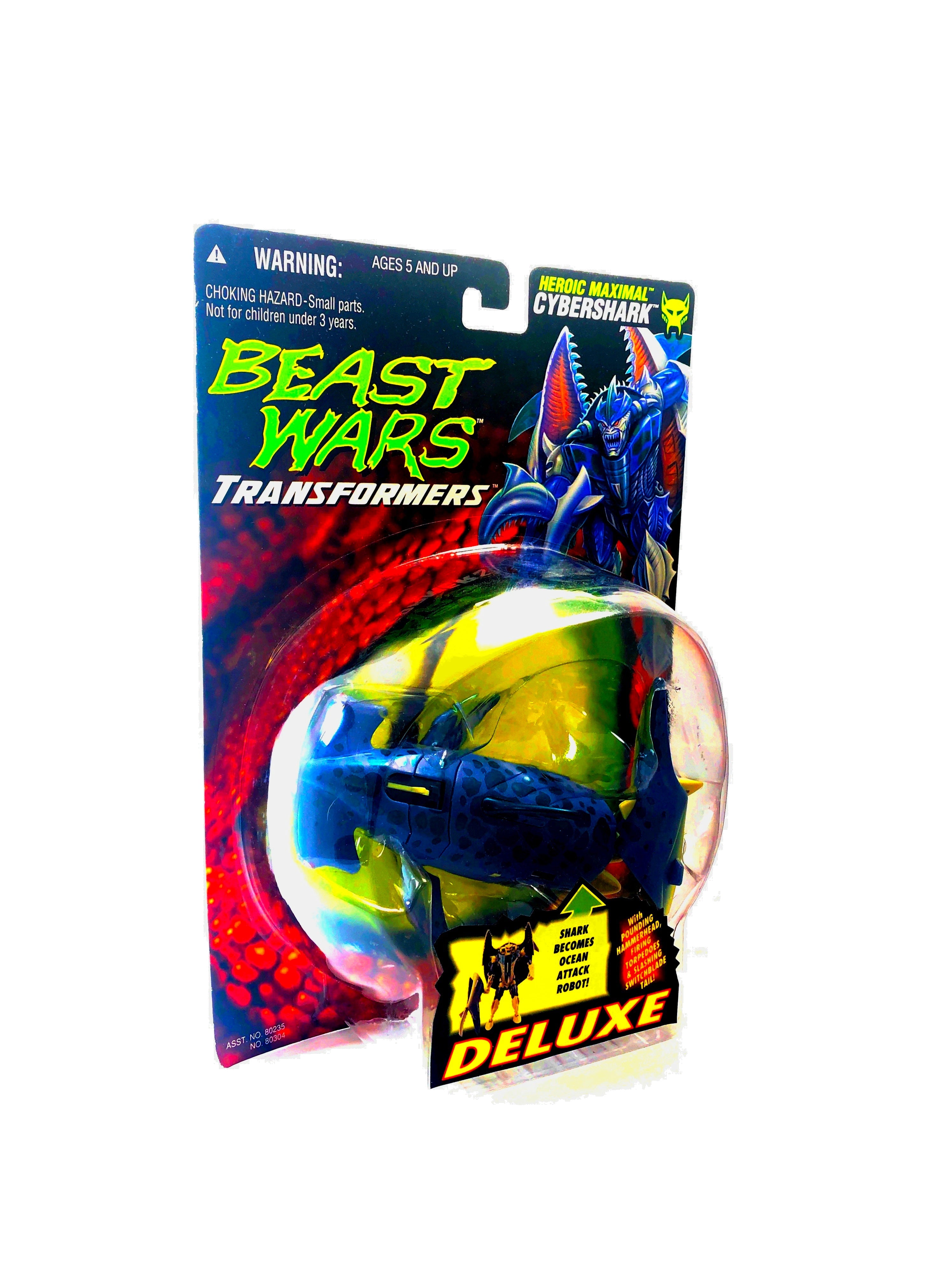 Transformers Beast Wars | Authentic Vintage Cybershark | Kenner 1996
