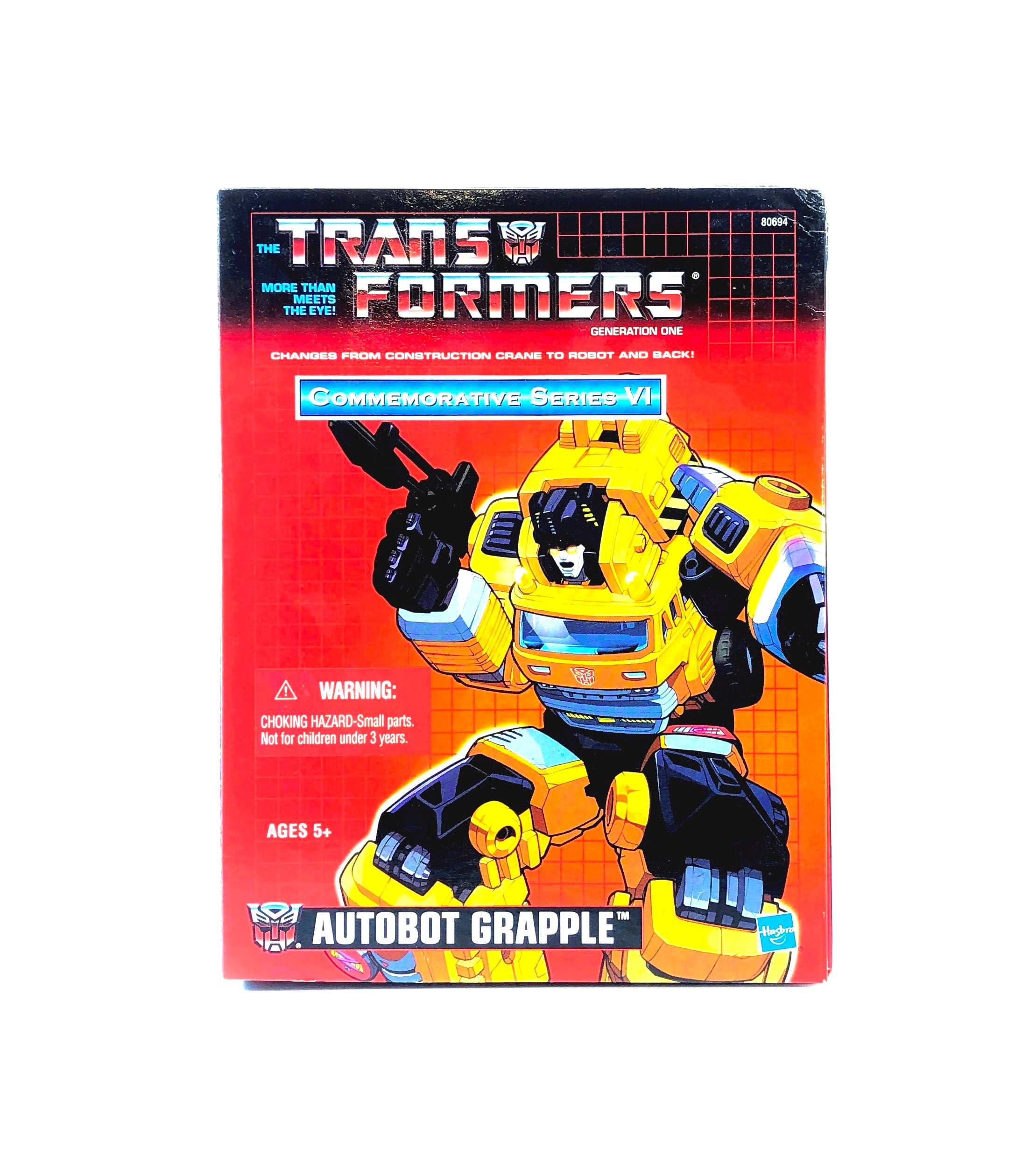 (Pre-Owned) Transformers Commemorative Series VI: Grapple (Hasbro, 2003)
