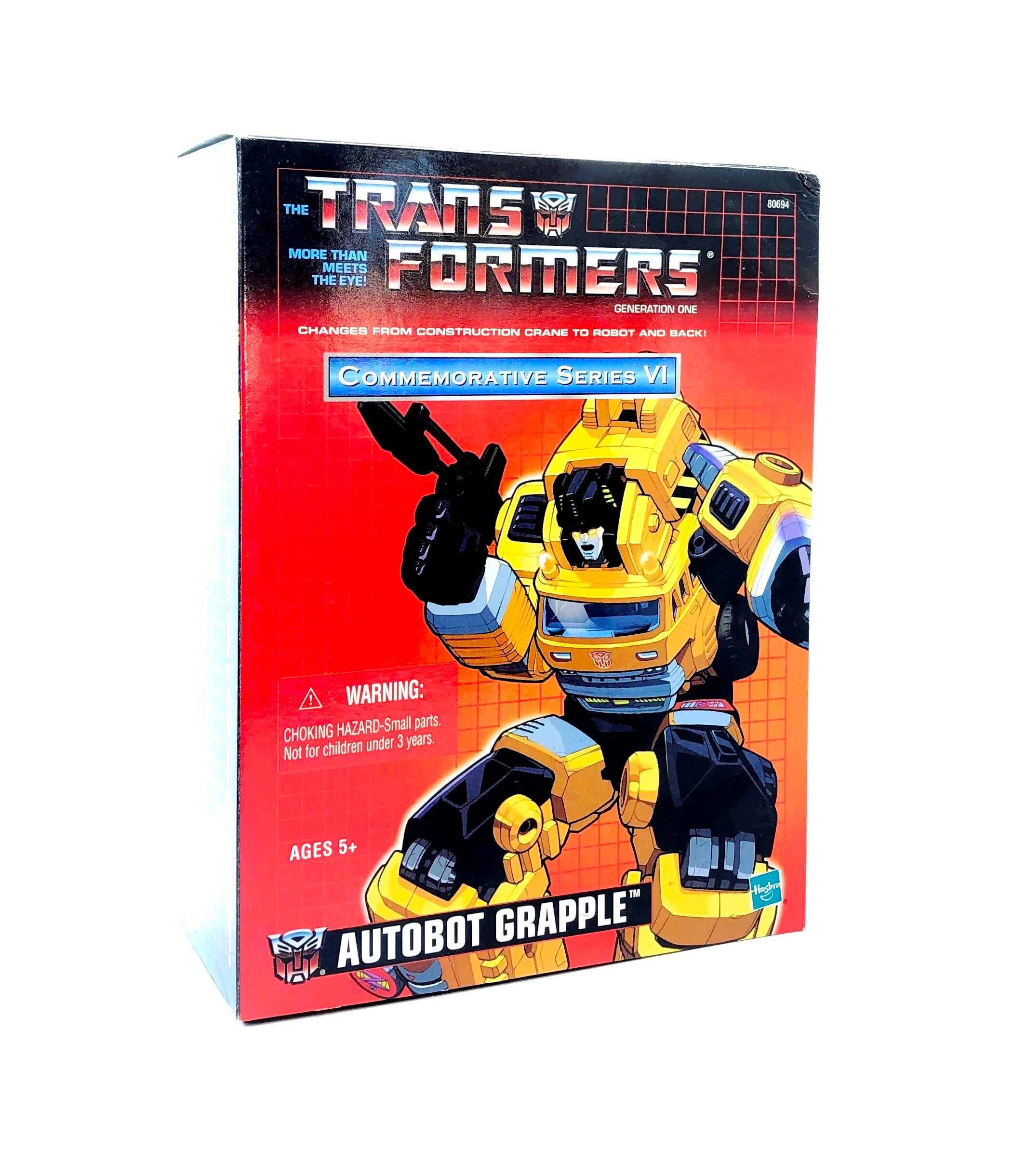 (Pre-Owned) Transformers Commemorative Series VI: Grapple (Hasbro, 2003)