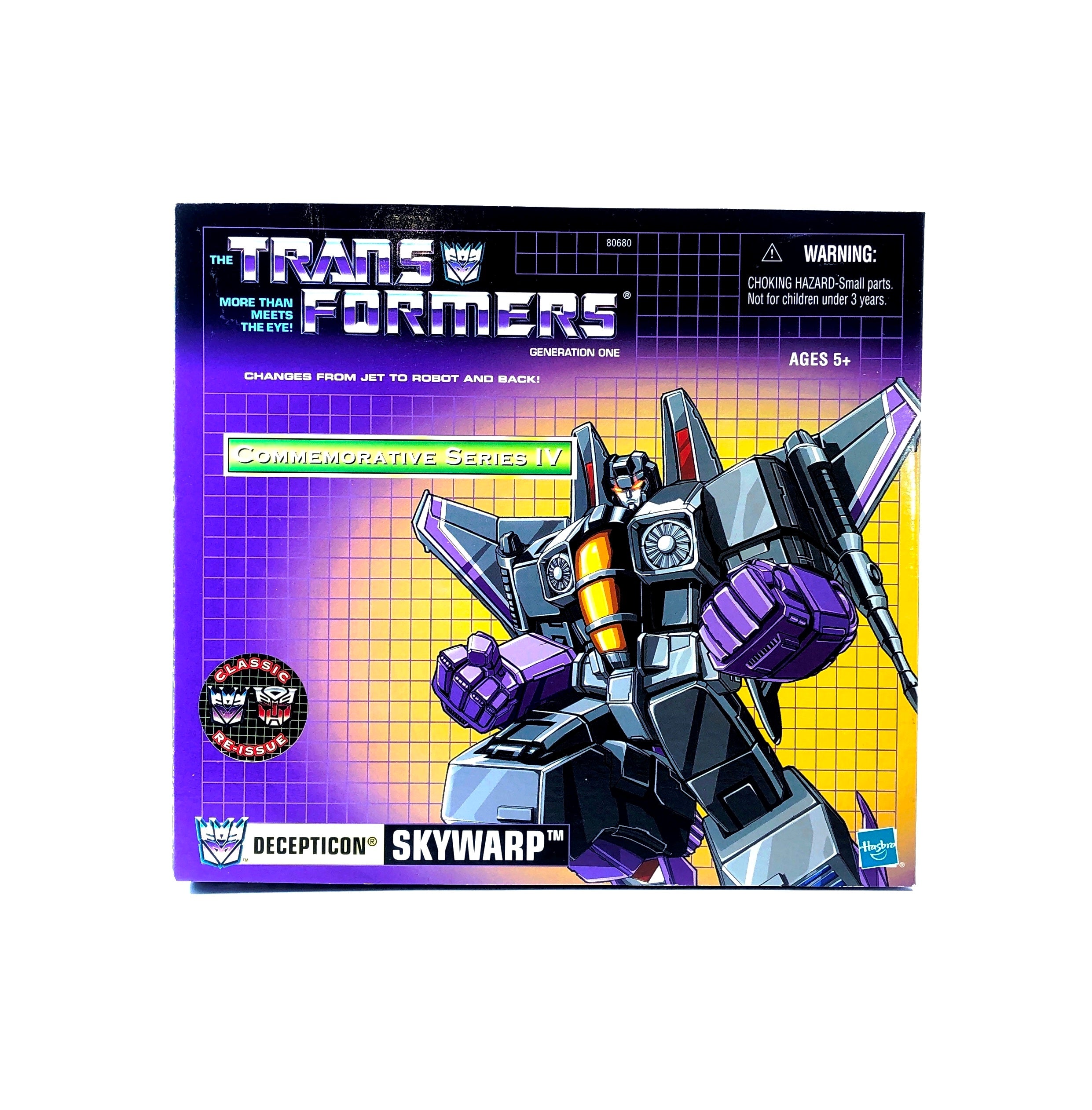 Transformers Commemorative Series IV: Skywarp (Hasbro)