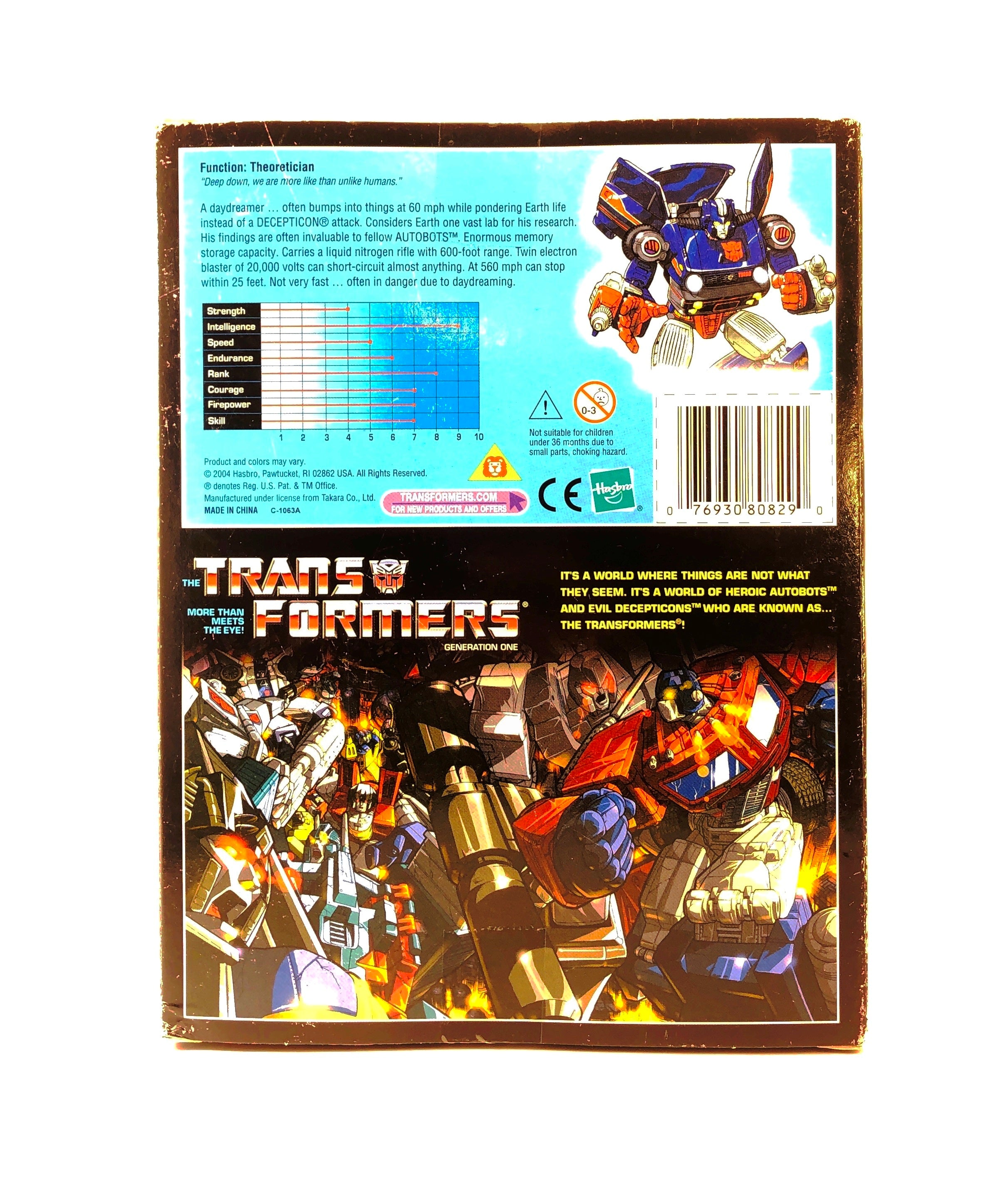 Transformers Commemorative Series VIII: Skids (Hasbro)