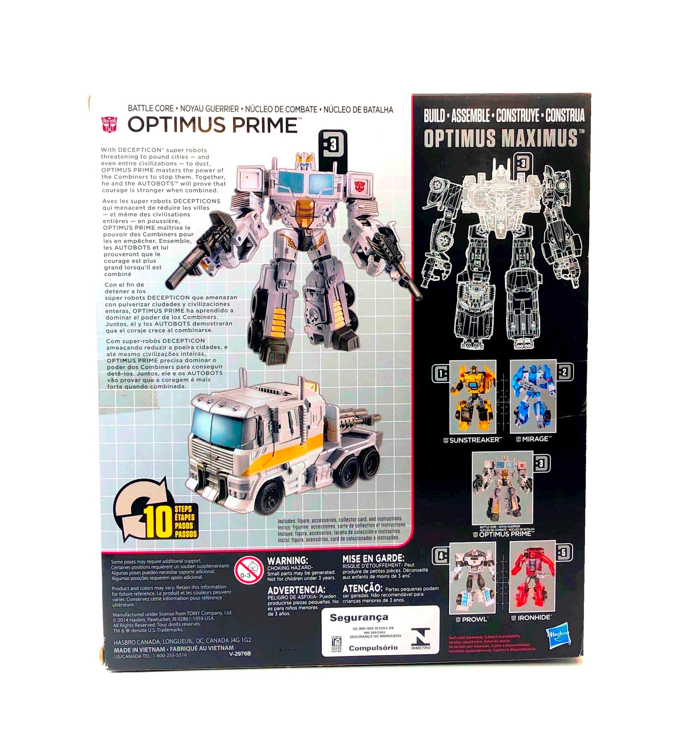 Transformers Combiner Wars | Battle Core Optimus Prime