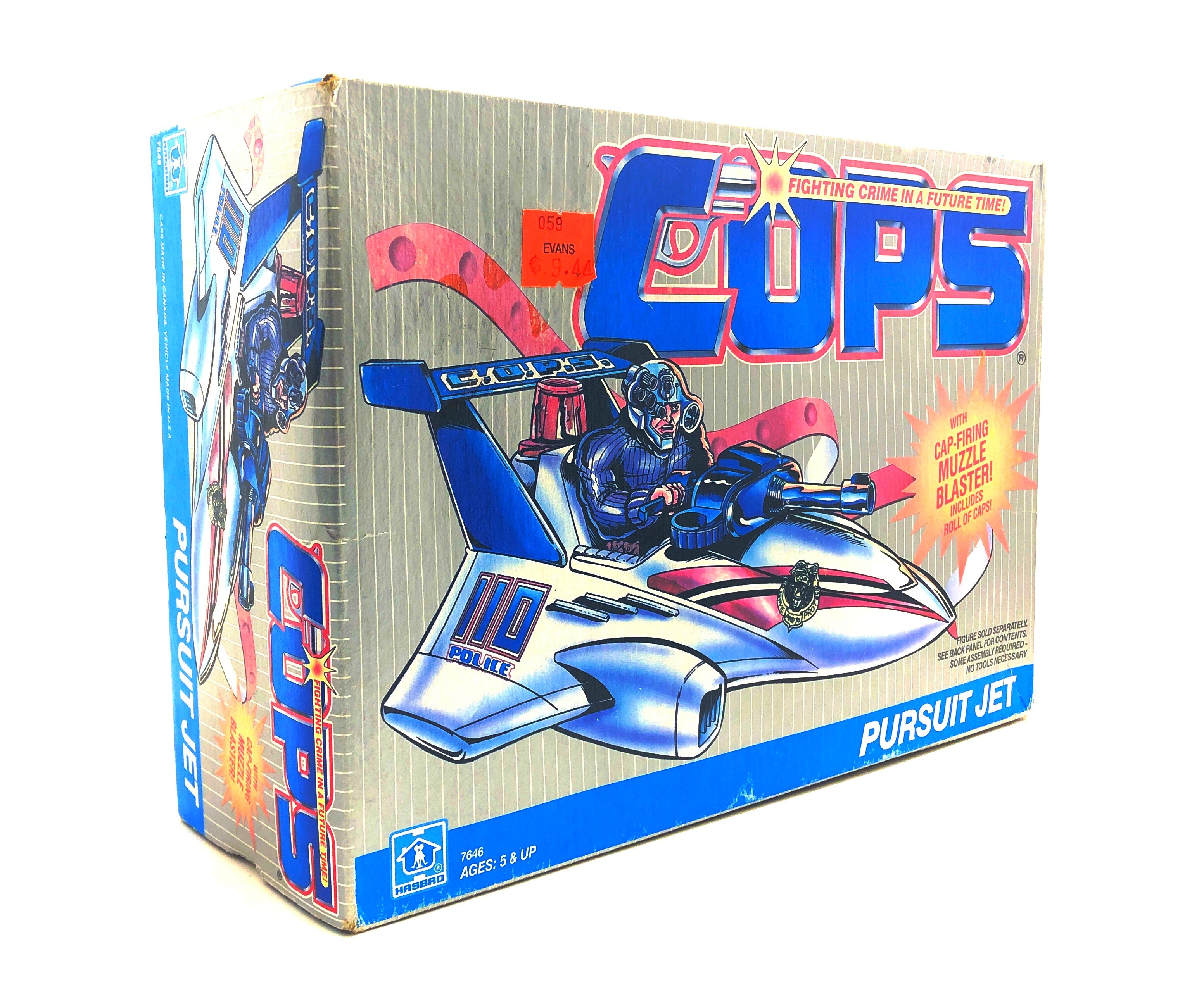 Cops | Persuit Jet | Hasbro 1989 - 0