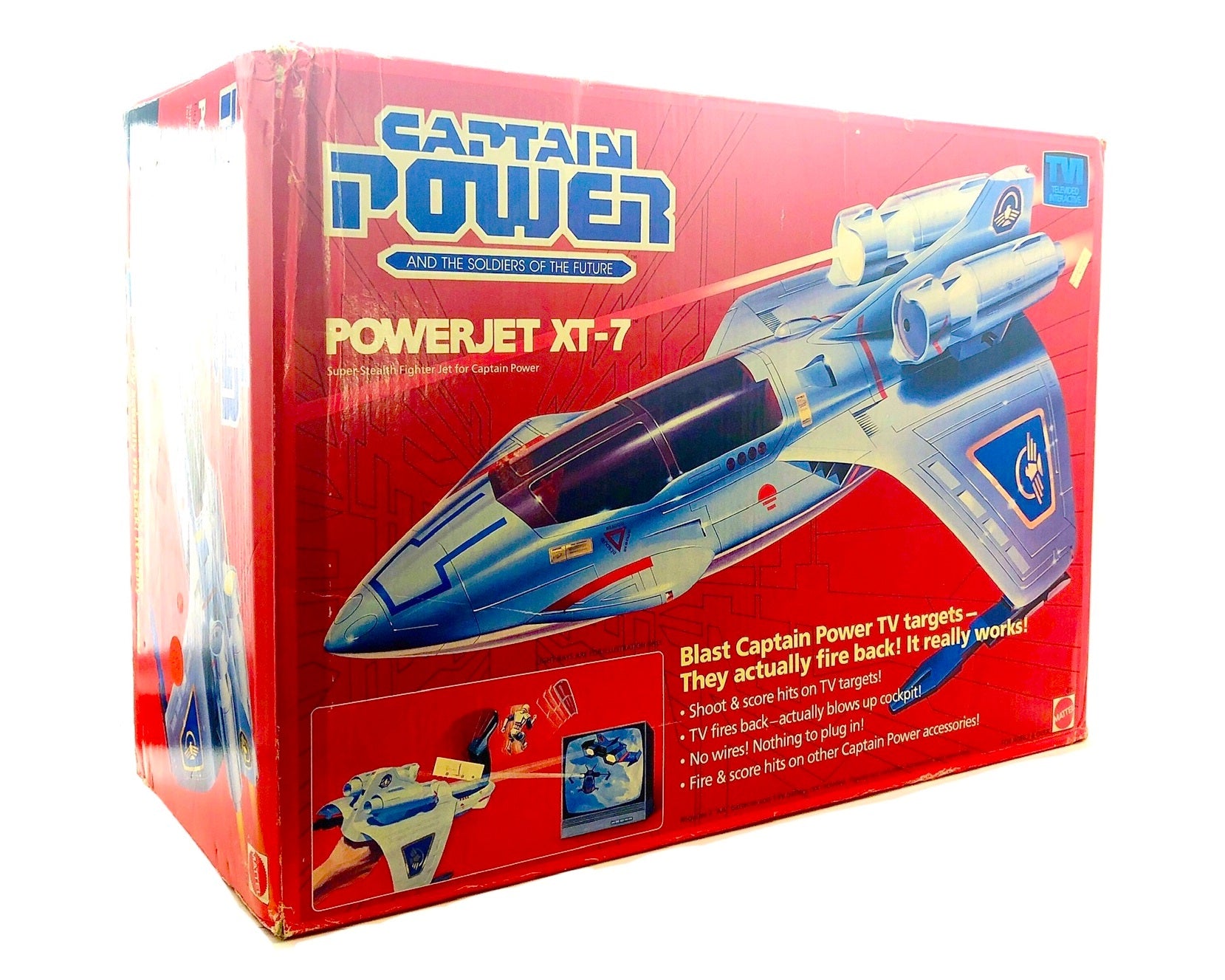 Captain Power: Power Jet XT-7 (Mattel, 1987) - 0