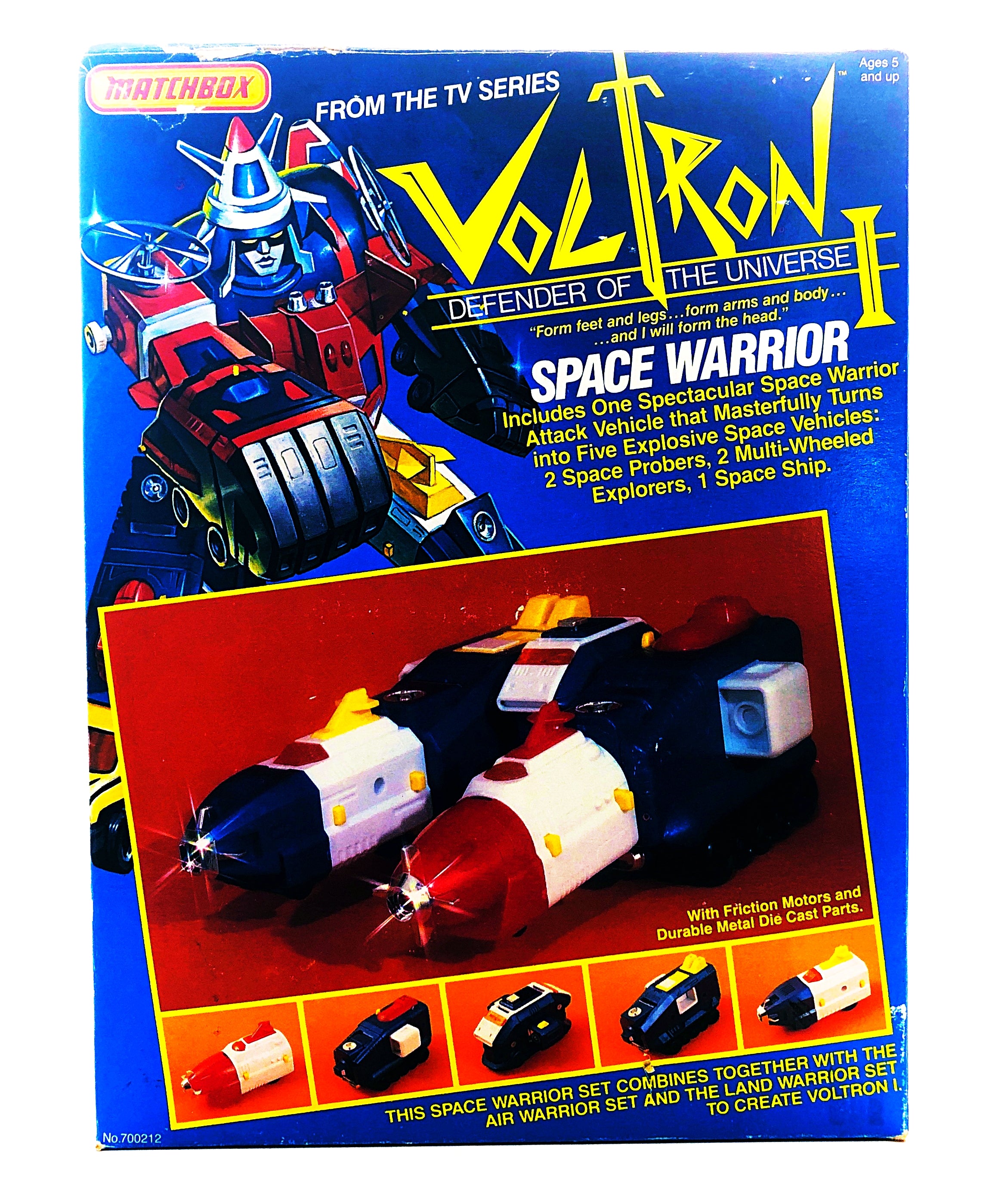 Voltron Space Warrior | Matchbox 1984