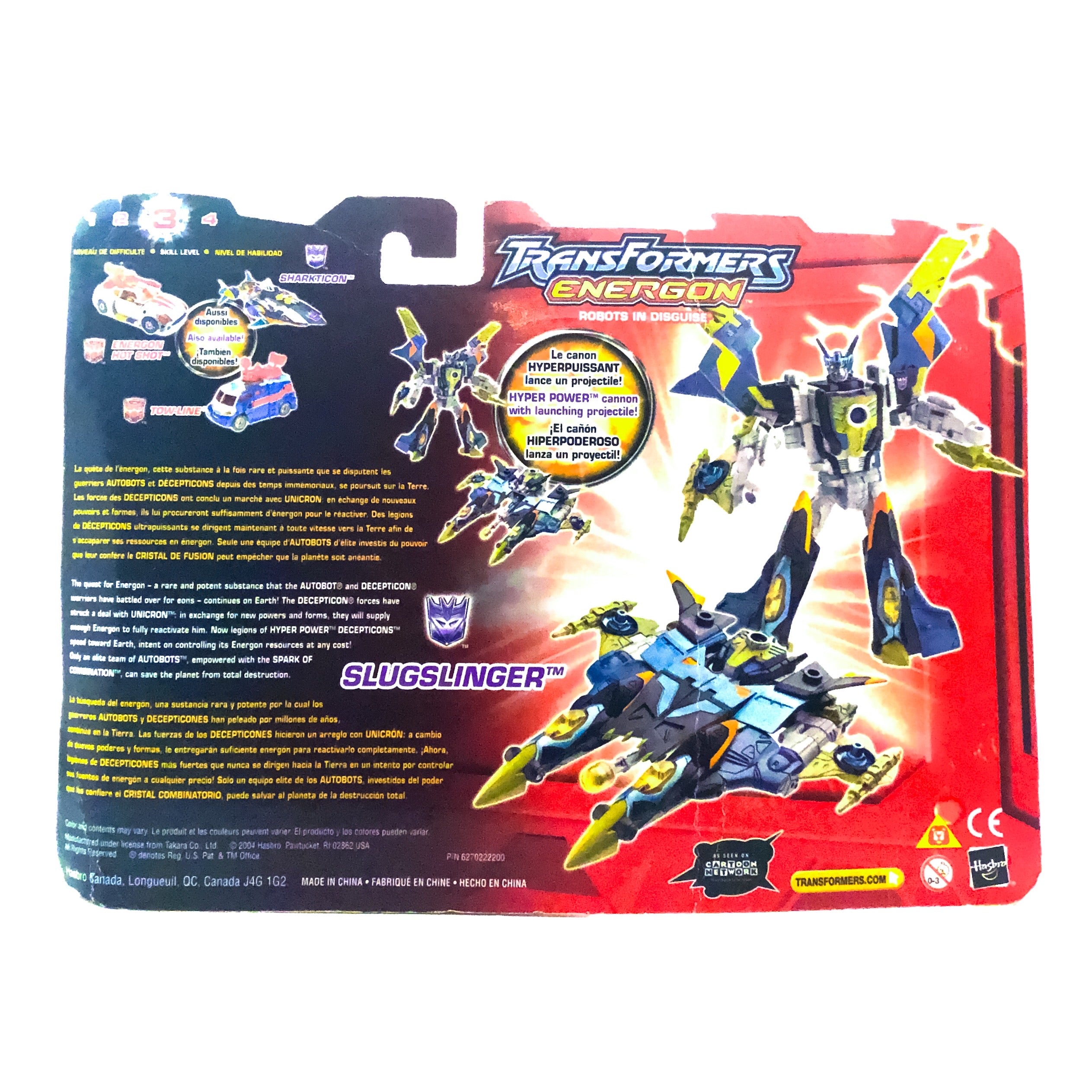 Transformers Energon Slugslinger (Hasbro, 2004)-3