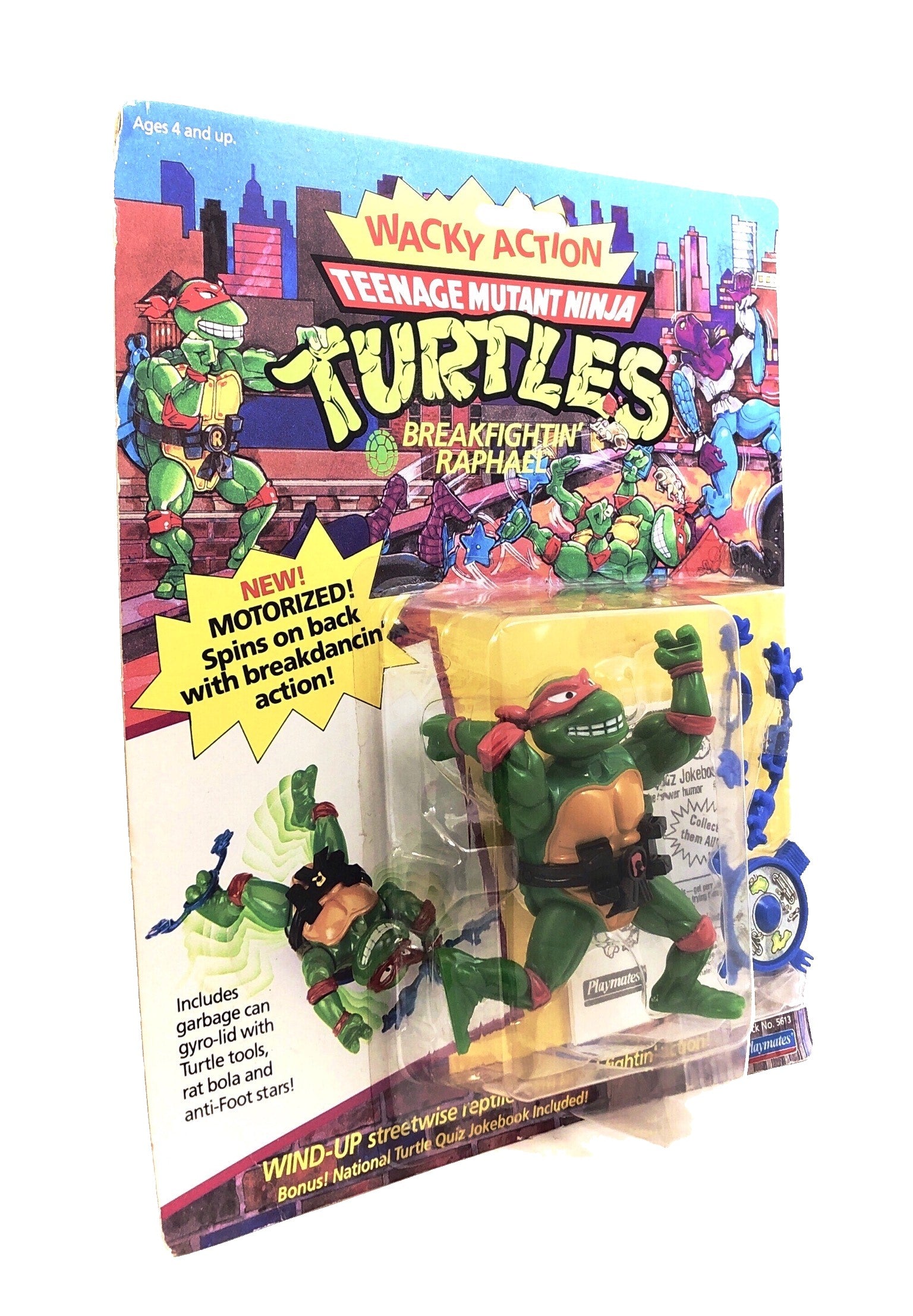 Teenage Mutant Ninja Turtles Breakfightin' Raphael (Playmates, 1989)