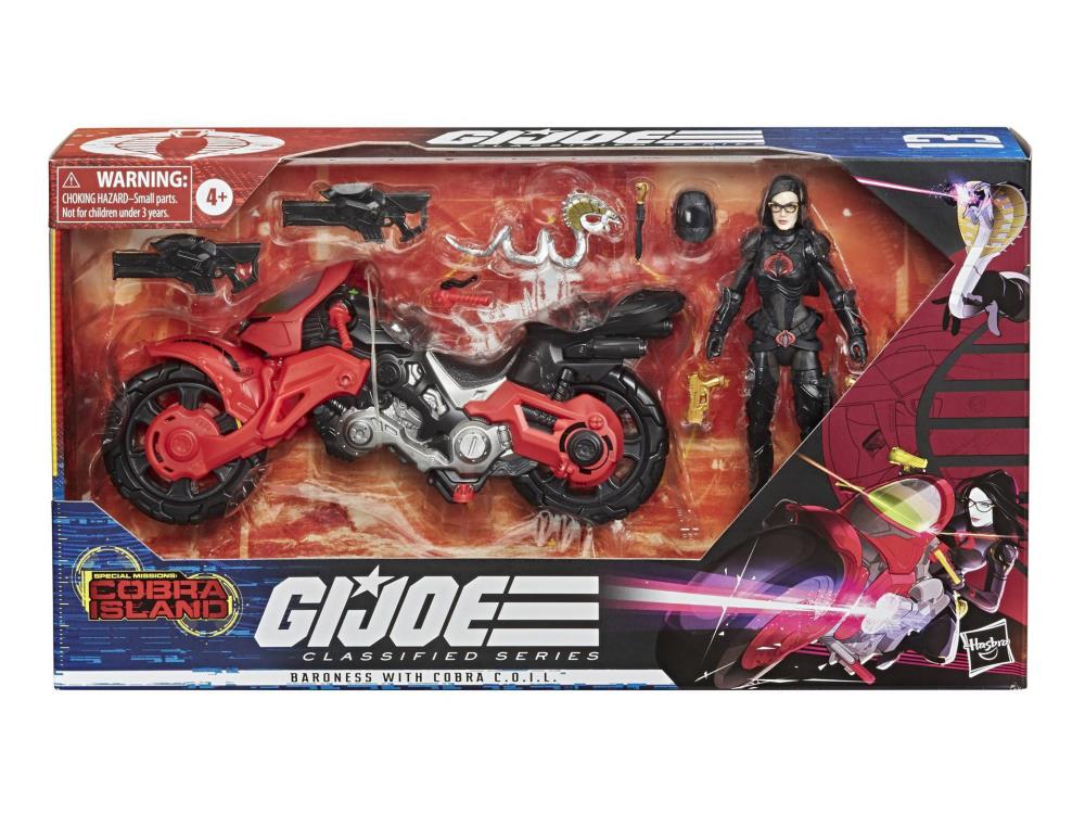 G.I. Joe Classified Series | Cobra Island Baroness with Cobra C.O.I.L.
