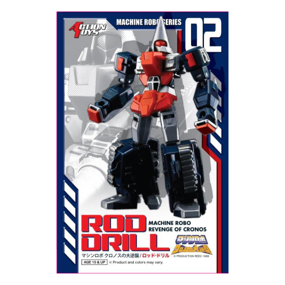 Machine Robo Rod Drill MR-02 | Action Toys (2016)