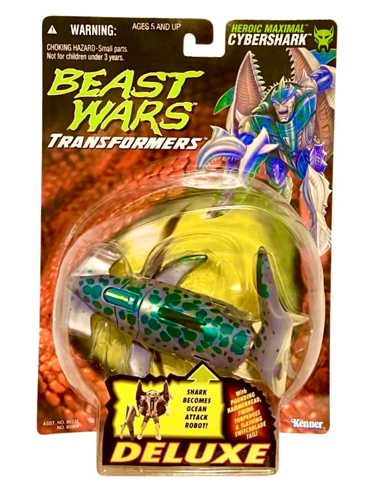 Transformers Beast Wars | Authentic Vintage Cybershark | Kenner 1996