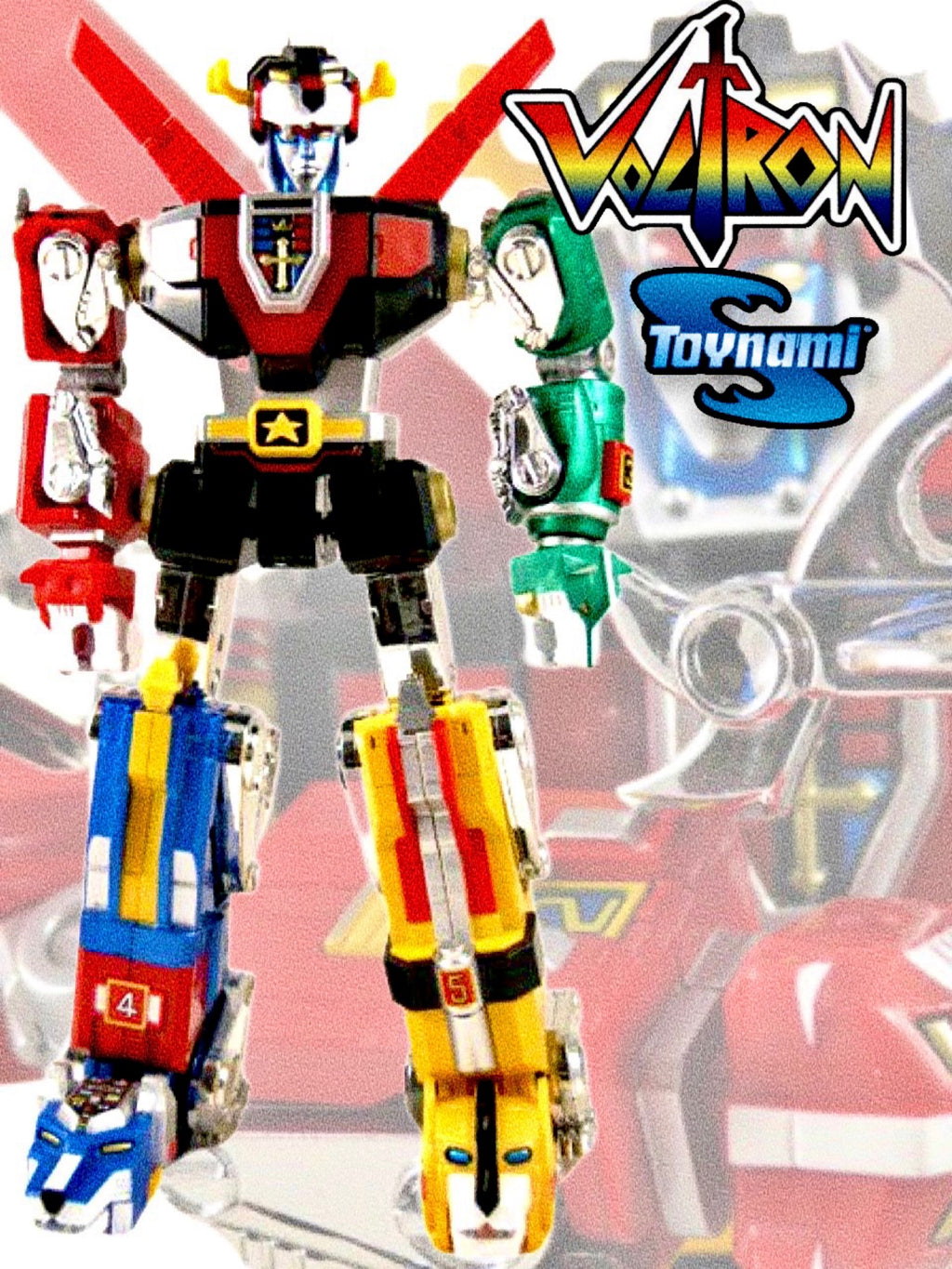 Obra maestra de Voltron | Colección de colección Lion Force del 20.° aniversario | Toynami 2005