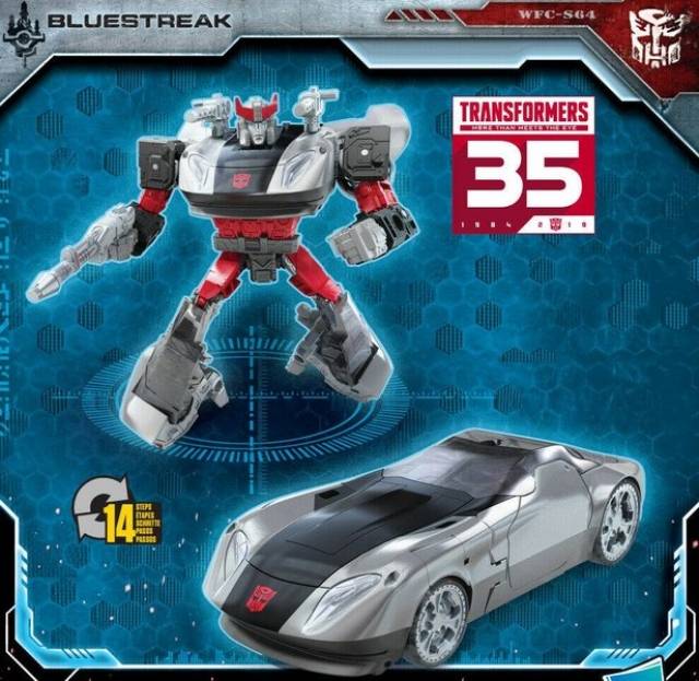 Transformers War for Cybertron | 35th Anniversary WFC-S64 Bluestreak | Deluxe Class