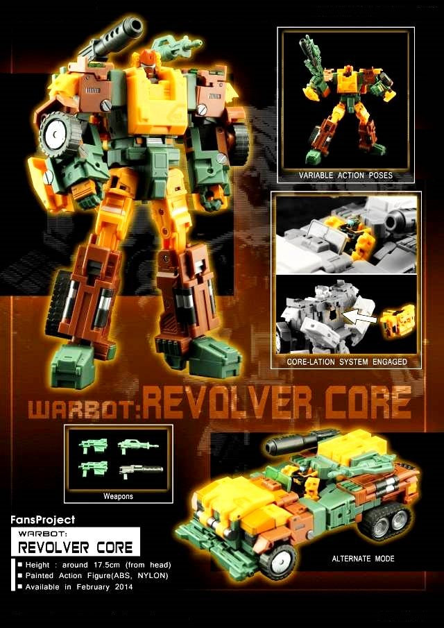 Fansproject | Warbot Revolver WB004-6