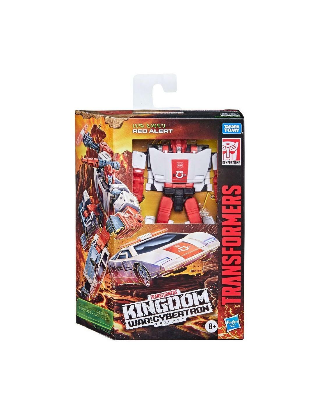 Transformers War for Cybertron Kingdom | Deluxe Red Alert WFC-K38 | Walgreens Exclusive-3
