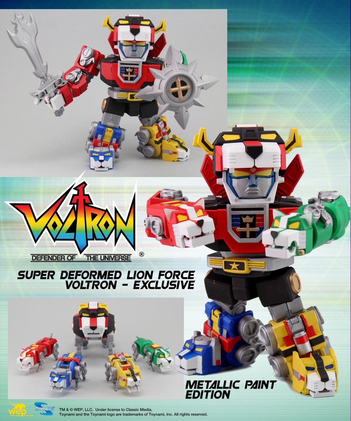 Altimites DX SD Voltron | SDCC Exclusive 2015