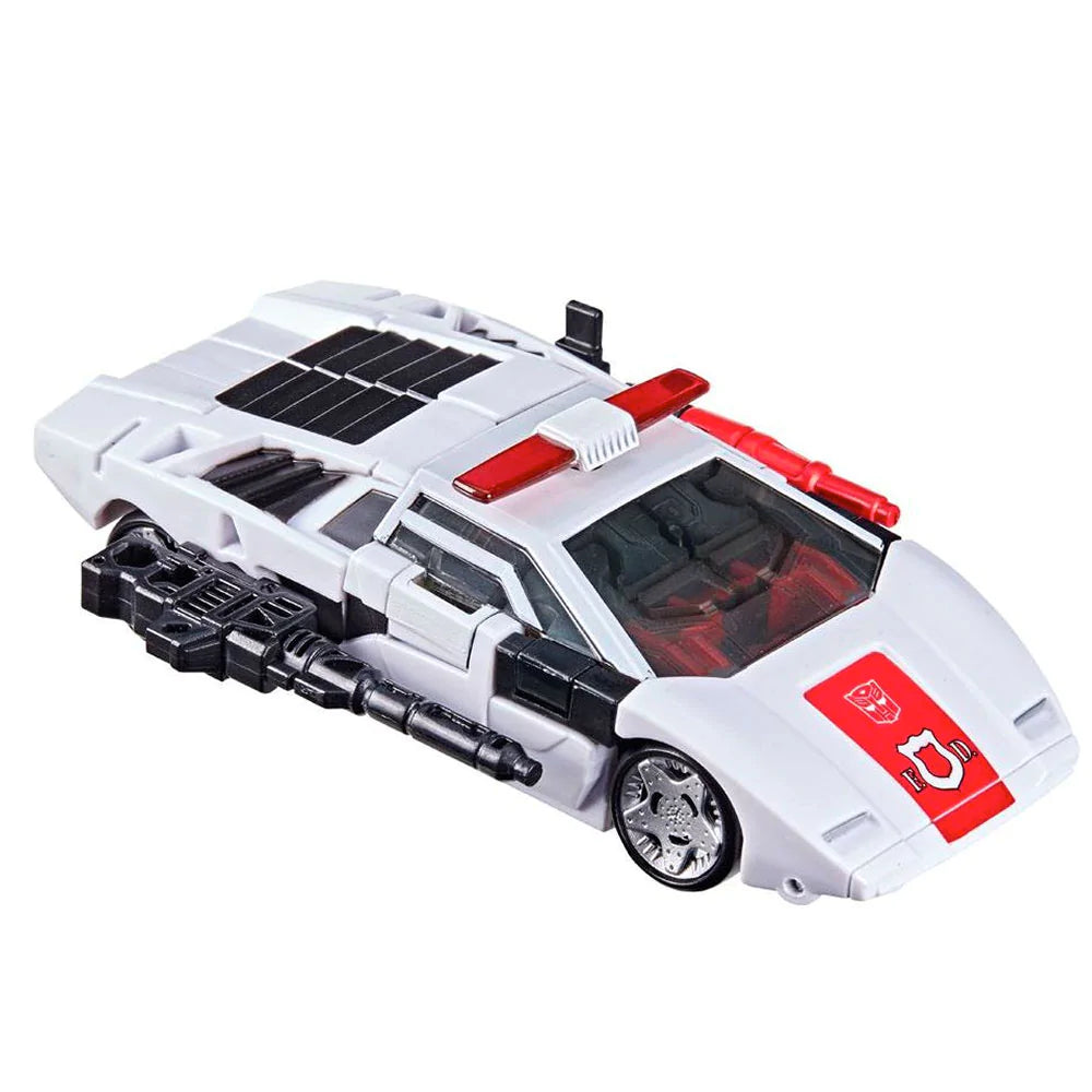 Transformers War for Cybertron Kingdom | Alerta roja de lujo WFC-K38 | Exclusivo de Walgreens